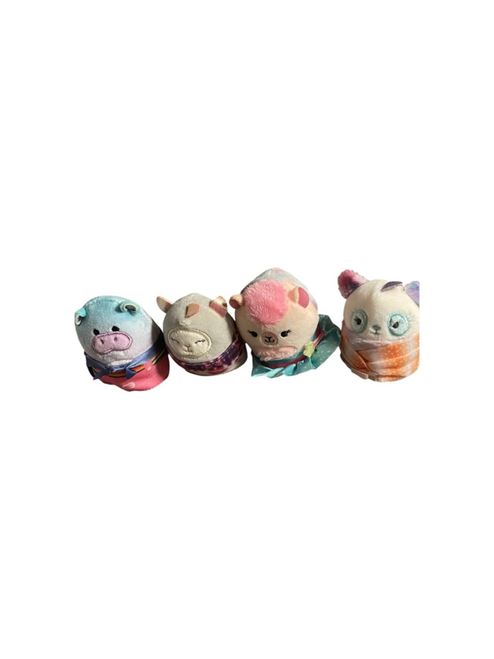4pc collectible Squishmallows Squishville Mini Plush toys